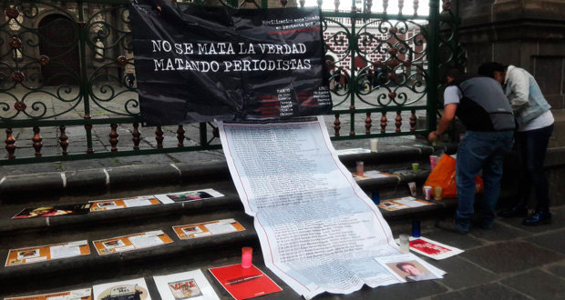 Piden que línea de investigación de asesinato de Aurelio Campos sea actividad periodística