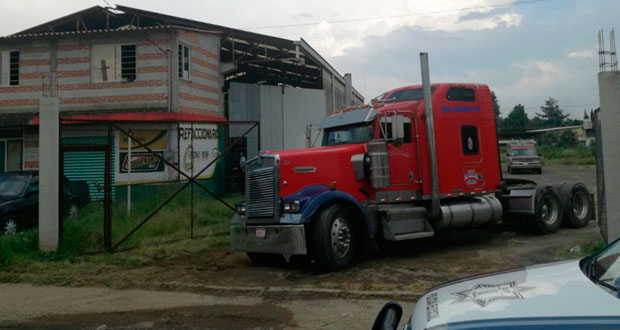 SSP asegura gasolina robada; era almacenada en bodega de Coronango
