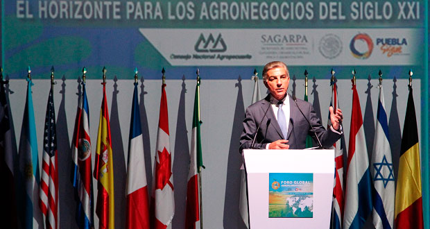 15 países se reúnen en Puebla por Foro Global Agroalimentario
