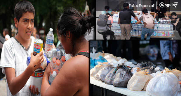 ¡Ayuda! Estos son los centros de acopio en Puebla en los que puedes donar