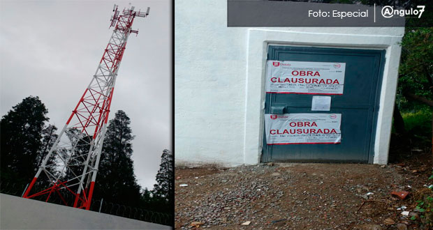 Detectan instalaciones irregulares de antenas en San Pedro Cholula