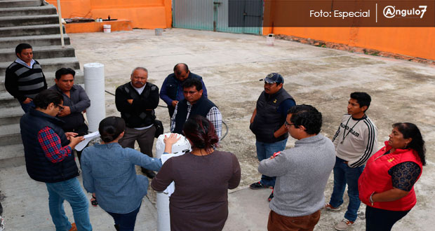 Pide Ocoyucan apoyo del estado para apoyar a damnificados por sismo