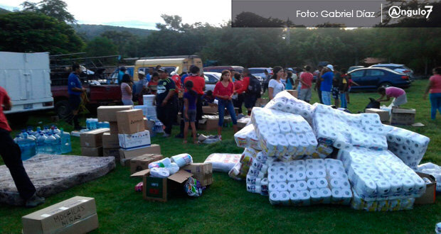 Scouts de Puebla también ayudan a comunidad de Morelos tras sismo