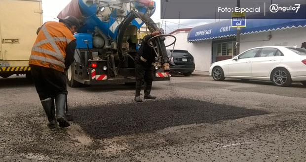 Bachetón 3.0 implementa nueva técnica de bacheo en frío