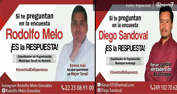 Candidatos a coordinadores de Morena se promueven previo a encuesta