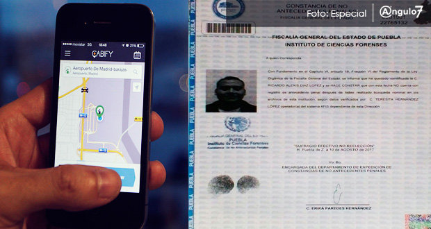 Cabify se defenderá por revocación; FGE dio antecedentes no penales a chofer