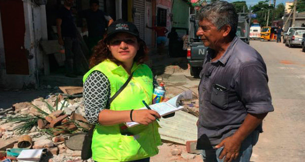 Sedatu iniciará este lunes censo para cuantificar daños del sismo