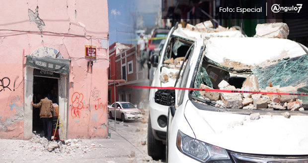 Van 26 muertos por sismo registrado este martes en Puebla, afirma Gali