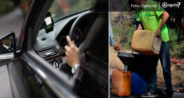 FGE confirma que chofer de Cabify fue detenido por huachicol