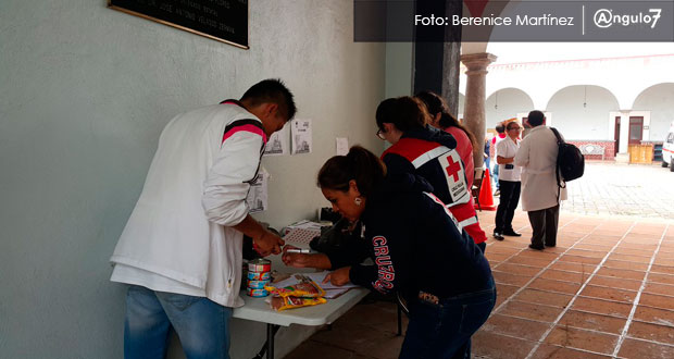 Para evitar saqueo de víveres, Cruz Roja aplica protocolos de seguridad