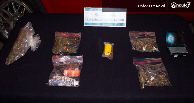 En colonia Nueva Antequera, detienen a tres por posesión de droga
