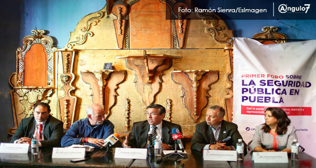 Académicos participarán en foro sobre seguridad pública en Puebla