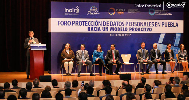 Antonio Gali inaugura foro de Protección de Datos Personales