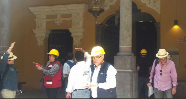 Ingenieros y arquitectos gratuitamente evalúan inmuebles de Puebla