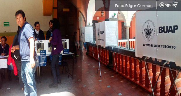 Jornada electoral para elegir rector de la BUAP transita en calma