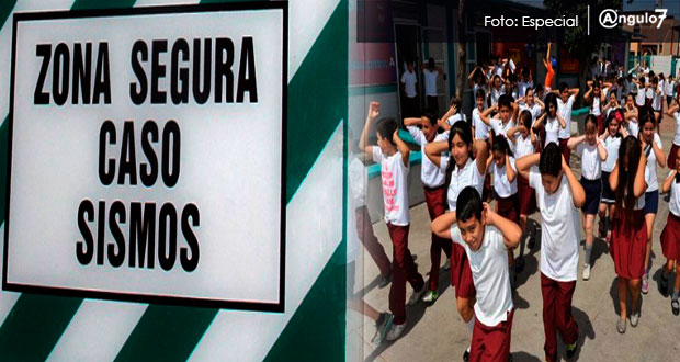 Puebla, 3º en escuelas con mayores medidas de protección civil en 2013