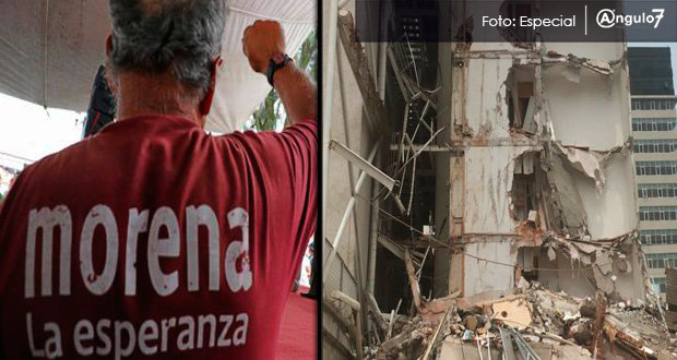 Crea Morena fideicomiso para apoyar a damnificados; incluyen Puebla