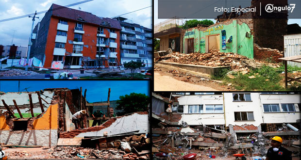 Suman 21,929 casas con daños en Puebla por sismo; 15% es pérdida total