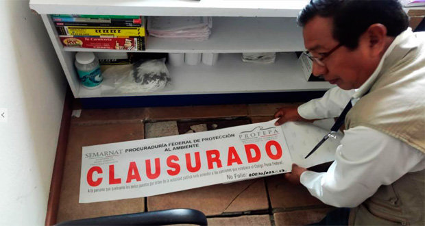 Clausuran gasolinera en San Andrés por contaminar Arroyo San Diego