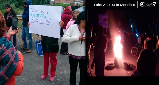 Siguen protestas en Almecatla; secretario los llama “incongruentes”