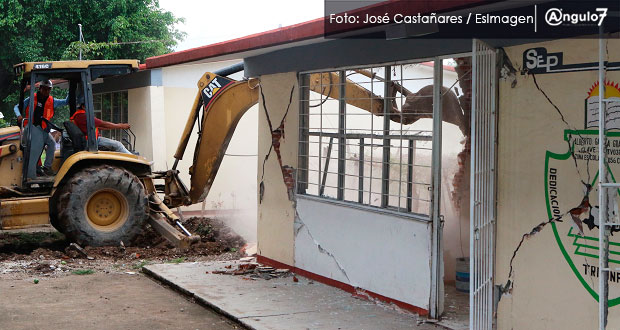 Gobierno usará seguro de 30 mdd para reconstrucción tras sismo en Puebla