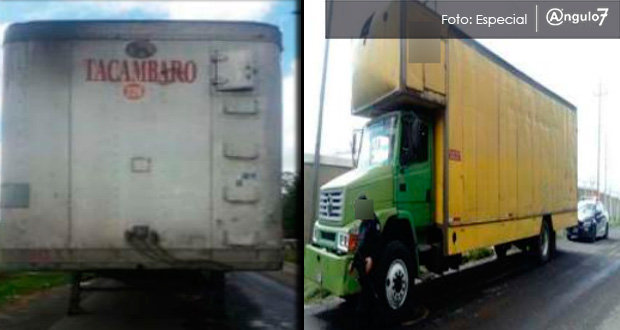 SSP asegura 6 vehículos y 2 cajas de tráiler con reporte de robo