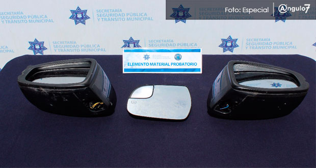 Ssptm detiene a dos hombres por robo de autopartes