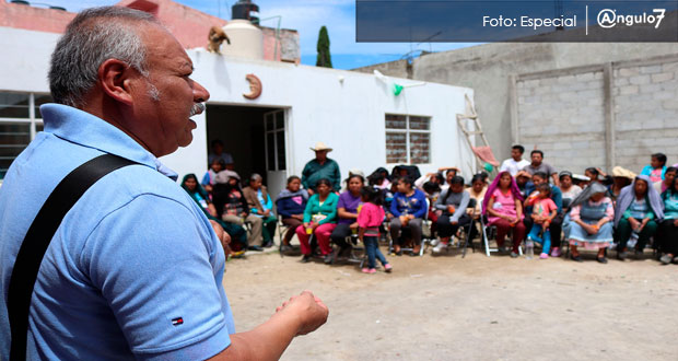 Iglesias y escuelas, principal afectación por sismo en Ocoyucan