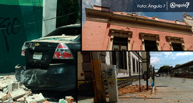 Al menos 3 muertos y afectaciones en estructuras por sismo de 7.1 en Puebla