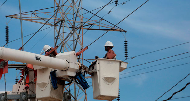 CFE restablece servicio eléctrico para 95% de afectados por sismo