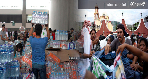 Hay transparencia en entrega de víveres; 600 personas, en albergues: DIF