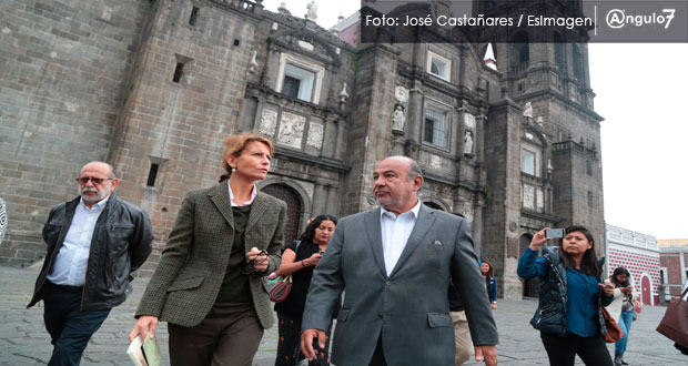 Unesco apoyará en reconstrucción de Puebla; denominación no está en peligro
