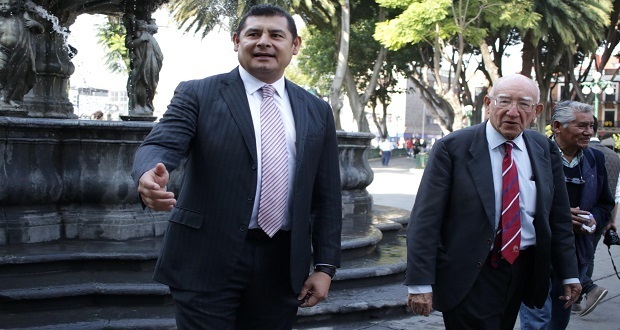 Armenta en el Zócalo.
