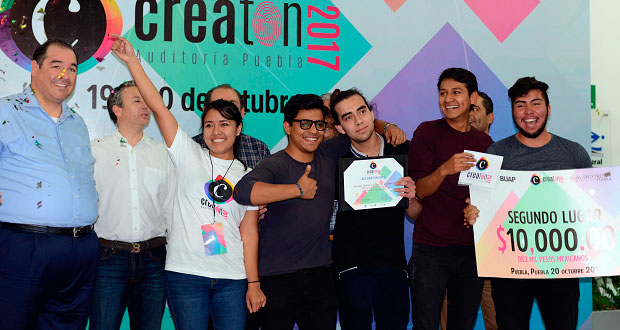 Auditoría Superior de Puebla y BUAP premian a ganadores de Creatón