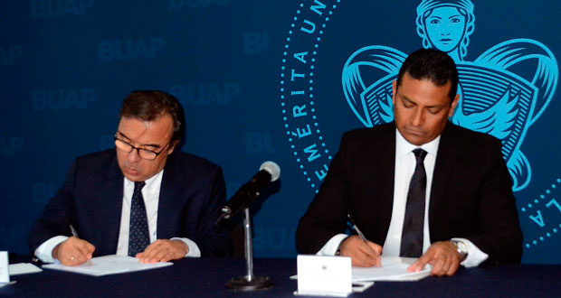 BUAP y Fundación Unisanitas firman convenio de movilidad