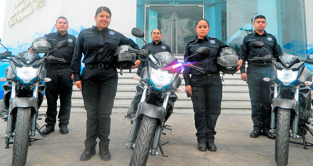 Comuna de Cuautlancingo adquiere 10 motocicletas para patrullajes