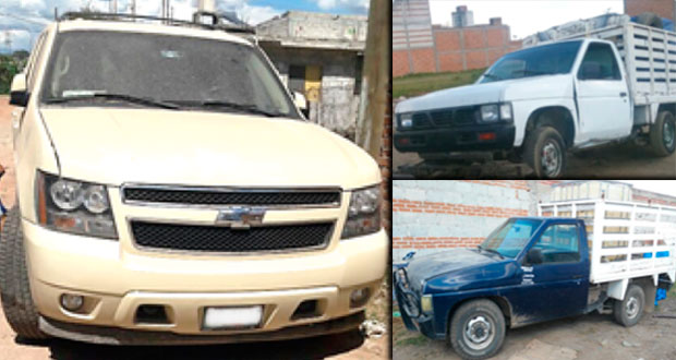 En San Martín, liberan 6 agentes retenidos y aseguran 8 camionetas