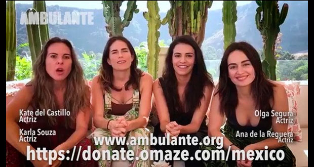 Actrices se suman a Diego Luna y Gael García para apoyar tras sismo