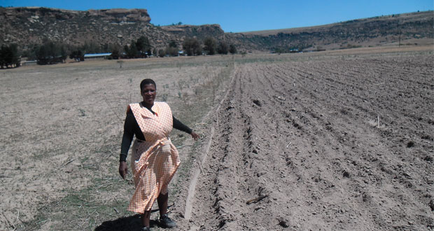 La grave sequía que afecta al 82% de la población en Lesoto