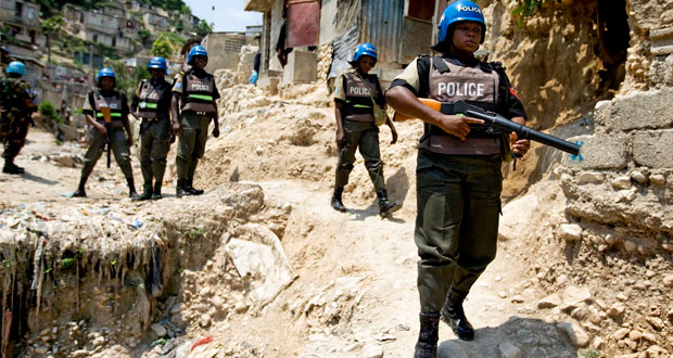 Haití, donde la ONU está presente hace más de una década