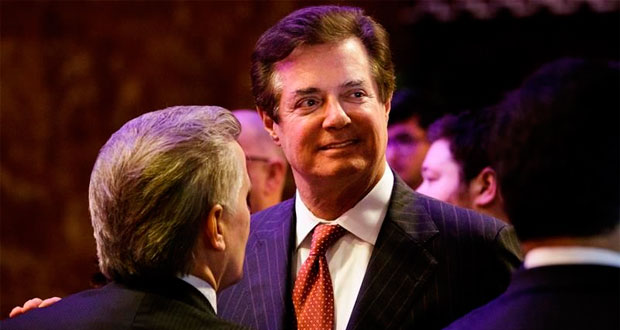 Exjefe de campaña de Trump es investigado y se entrega a FBI