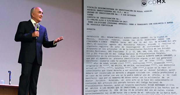 Pedro Ferriz denuncia que fue víctima de robo en CDMX