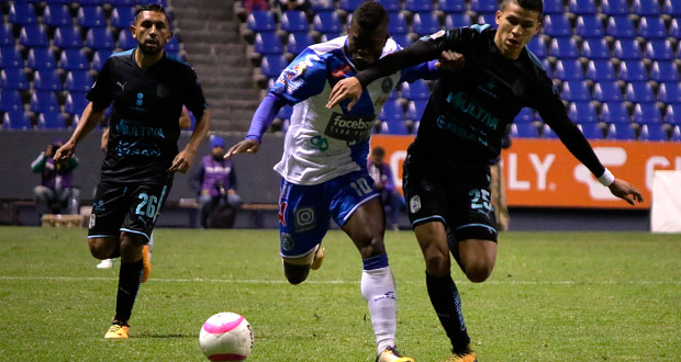 Puebla no sabe ganar; Querétaro le saca el empate de último minuto