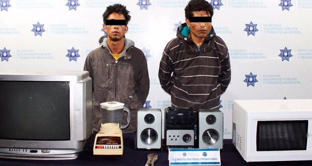 En actos diferentes, Ssptm detiene a 4 por robo a viviendas