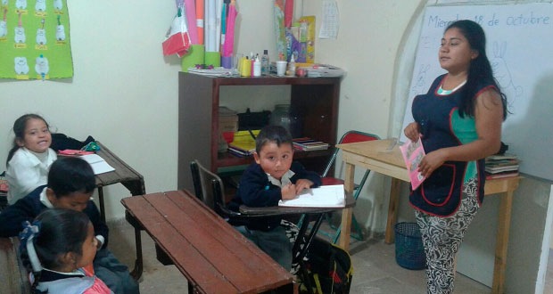 Antorcha apoya mejora de centro de asistencia infantil en Amozoc