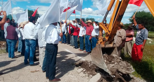Inicia 3ª etapa de pavimentación de carretera Nativitas-Cuautempan