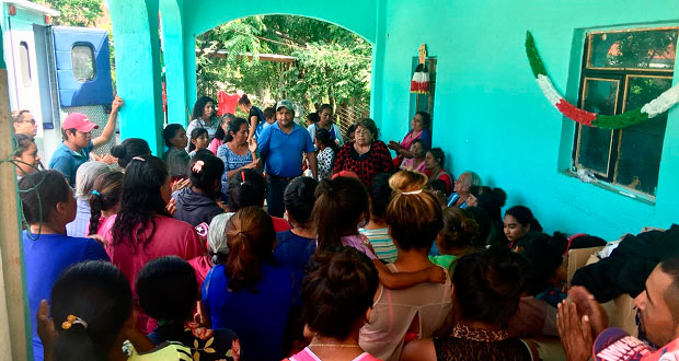 Gestionan ante Fonhapo 50 mdp para reconstrucción en región de Atlixco