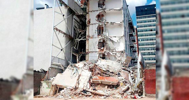 En Edomex detienen a copropietario de edificio colapsado en sismo