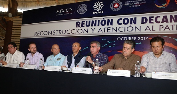 Tony Gali reunión con decanatos