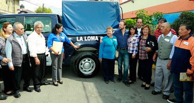 En La Loma, Banck entrega patrulla a vecinos e inician Plan 4x4